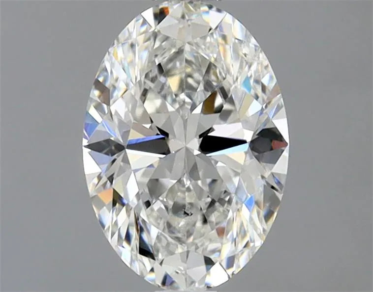 1.02ct Oval Natural Diamond (Colour G, Clarity SI2, GIA Certified)
