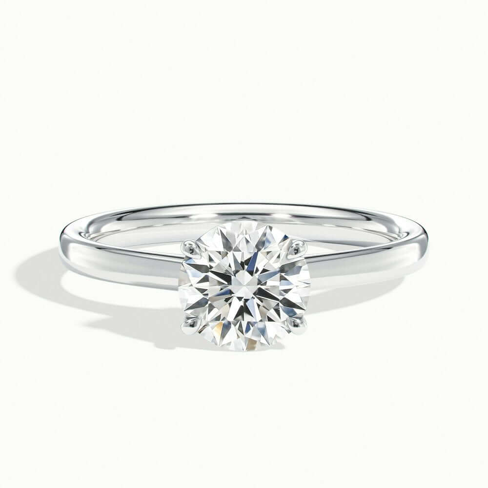 1.53 Ct E Renk Ideal Kesim/ Hearts&Arrows - Sertifikalı Pırlanta Yüzük