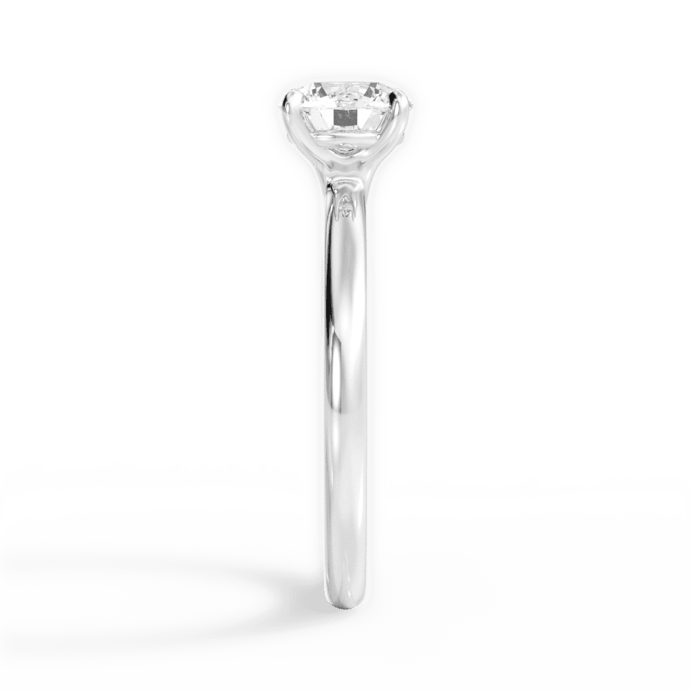 1.00 Ct D Renk 3Ex (Kesim, Simetri, Cila Mükemmel) Sertifikalı Pırlanta Yüzük