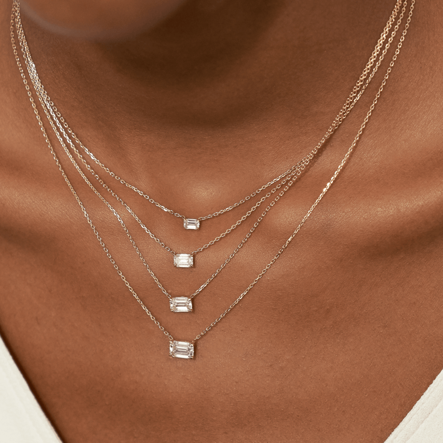 Emerald Opium Pırlanta Tektaş Kolye