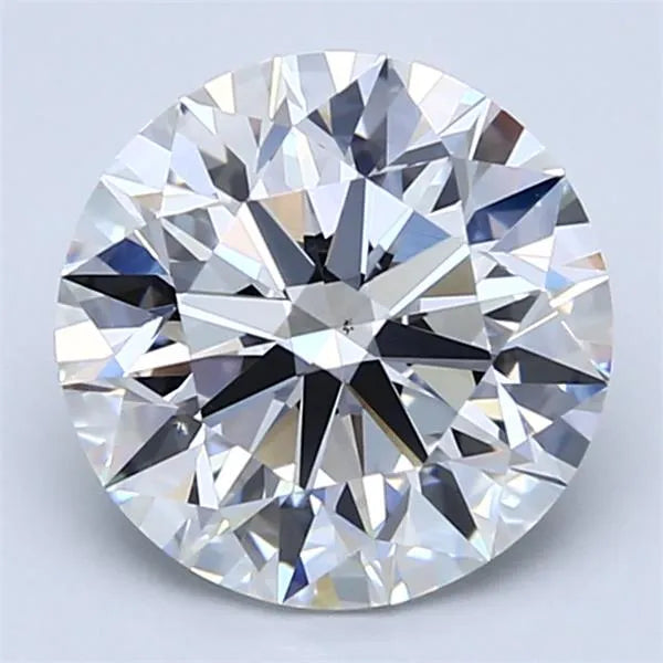 2.76ct Round Natural Diamond (Colour D, Clarity VS2, Cut EX, GIA Certified)