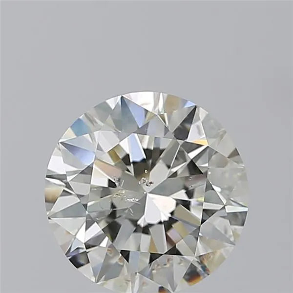 3.01ct Round Natural Diamond (Colour J, Clarity SI1, Cut VG, HRD Certified)