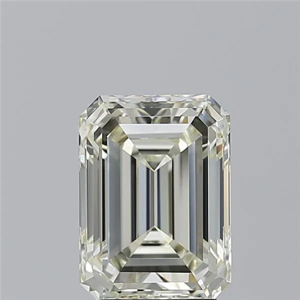 3.21ct Emerald Natural Diamond (Colour K, Clarity IF, HRD Certified)