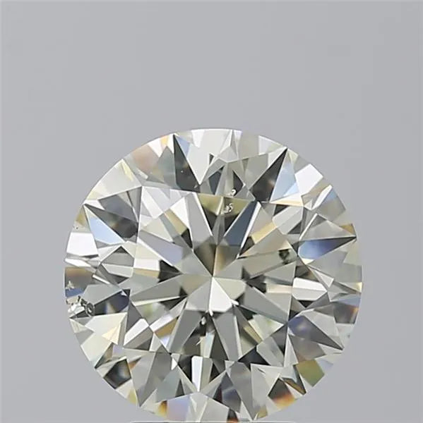 3.52ct Round Natural Diamond (Colour K, Clarity SI1, Cut EX, HRD Certified)