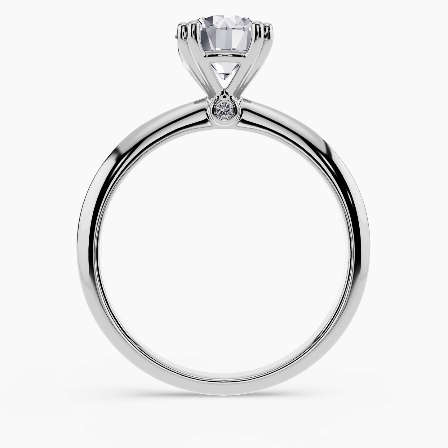1.16 Ct D Renk Ideal Kesim / Hearts&Arrows - Sertifikalı Pırlanta Yüzük