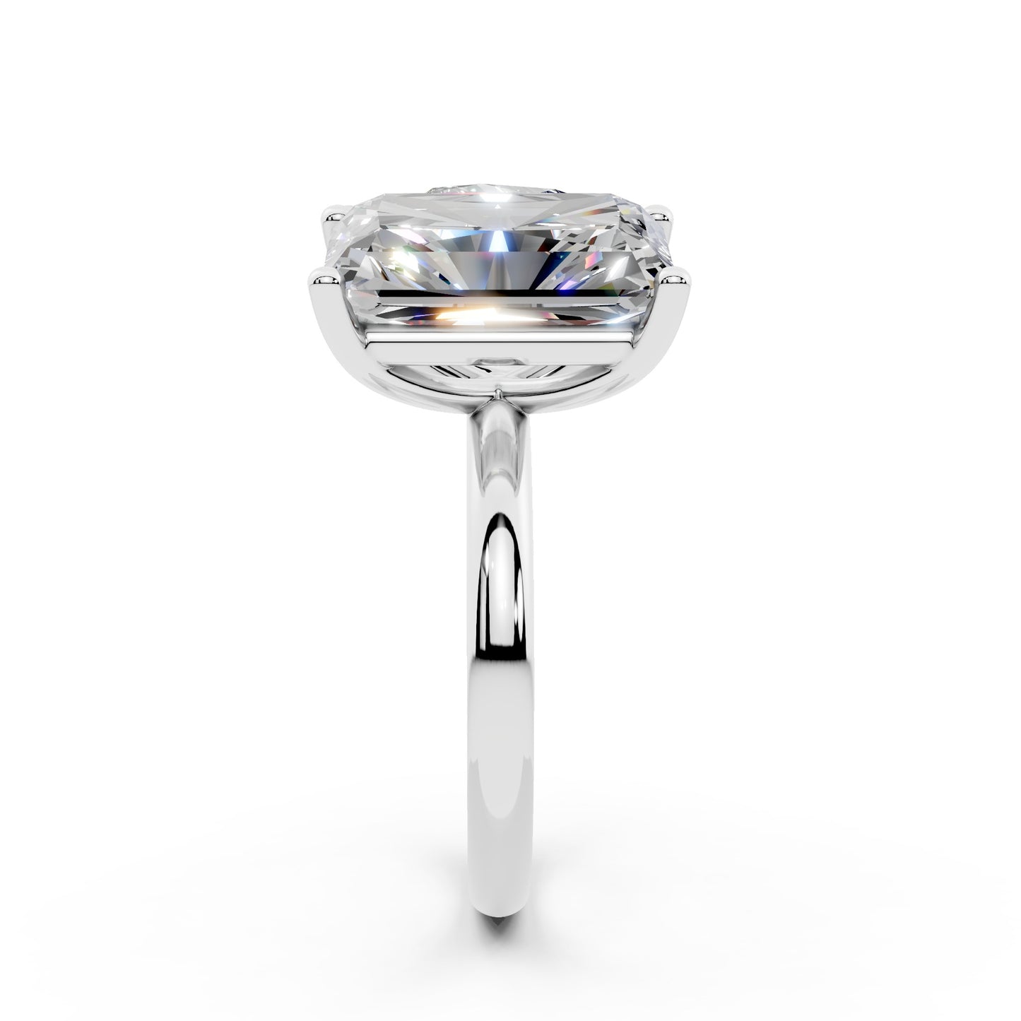 192 Damla ve Radiant Toi Et Moi Yüzük