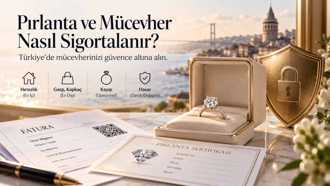 Pırlanta ve Mücevher Nasıl Sigortalanır? Türkiye Rehberi