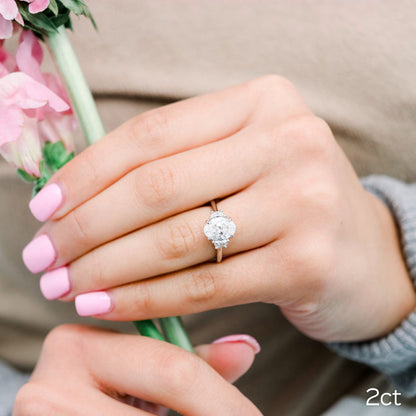 Yarım Ay Oval 2.0 - 4.0 ct