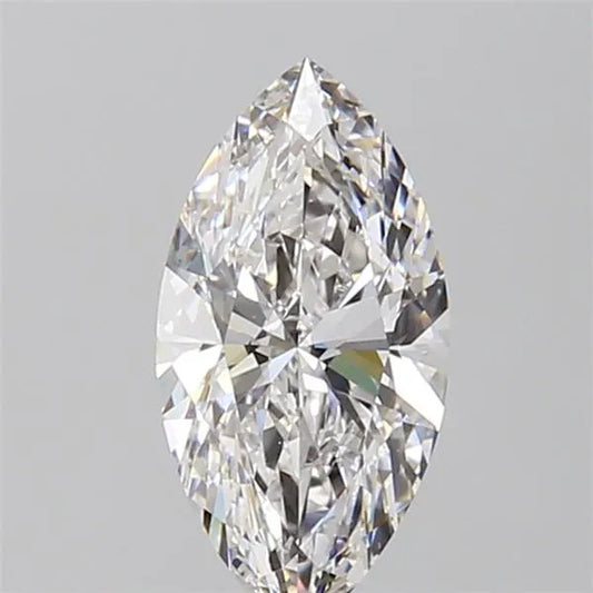 1.00ct Marquise Natural Diamond (Colour E, Clarity IF, GIA Certified)