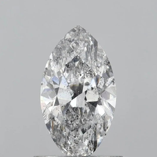 1.00ct Marquise Natural Diamond (Colour G, Clarity SI2, HRD Certified)