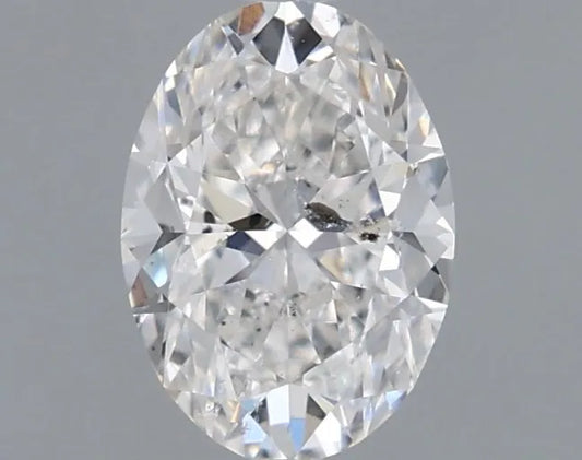 1.00ct Oval Natural Diamond (Colour D, Clarity SI2, HRD Certified)