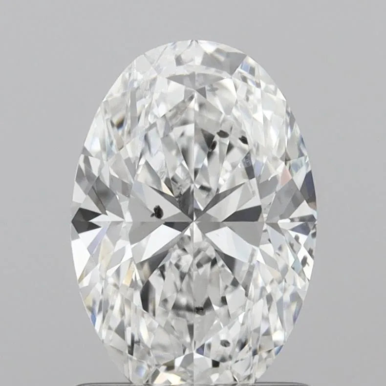 1.00ct Oval Natural Diamond (Colour E, Clarity SI2, HRD Certified)