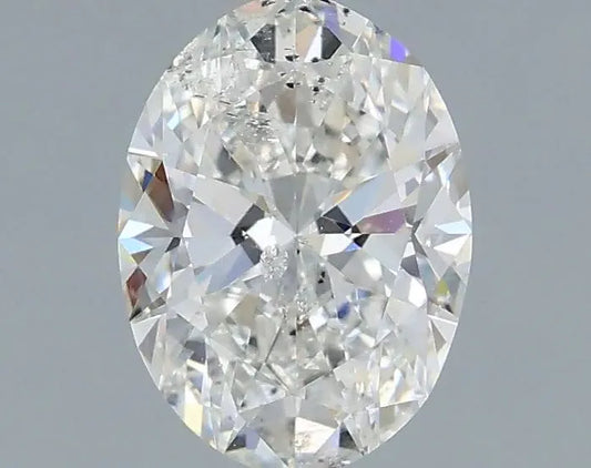 1.00ct Oval Natural Diamond (Colour G, Clarity SI2, HRD Certified)
