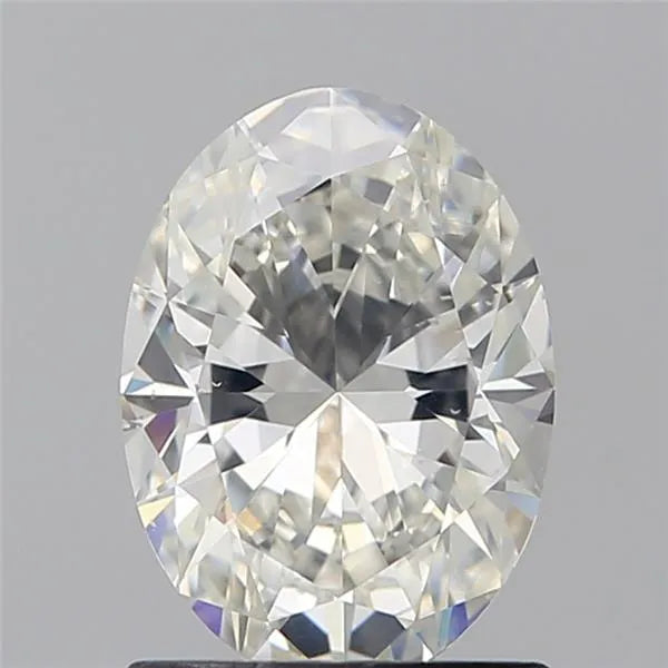 1.00ct Oval Natural Diamond (Colour H, Clarity SI1, GIA Certified)