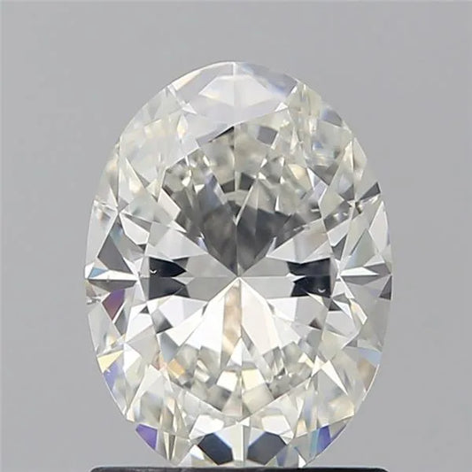 1.00ct Oval Natural Diamond (Colour H, Clarity SI1, GIA Certified)