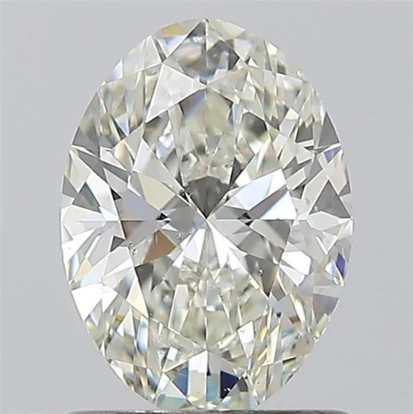 1.00ct Oval Natural Diamond (Colour I, Clarity SI1, GIA Certified)