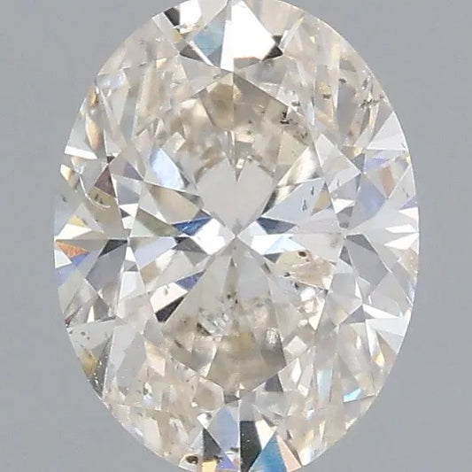 1.00ct Oval Natural Diamond (Colour I, Clarity SI1, HRD Certified)