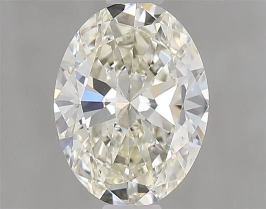 1.00ct Oval Natural Diamond (Colour K, Clarity VVS2, GIA Certified)