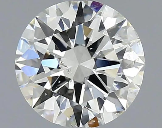 1.00ct Round Natural Diamond (Colour K, Clarity SI2, Cut EX, GIA Certified)
