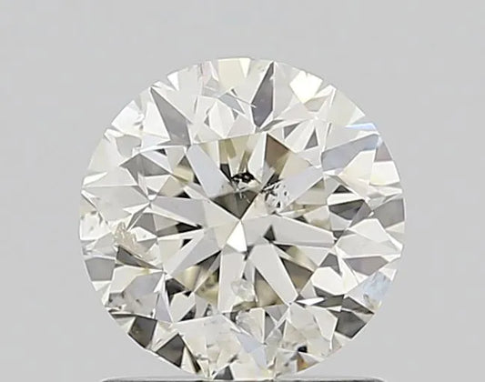 1.00ct Round Natural Diamond (Colour K, Clarity SI2, Cut VG, HRD Certified)