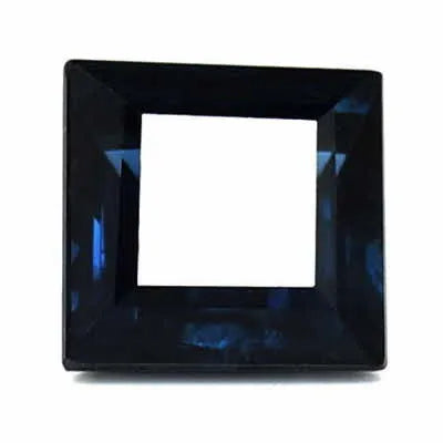 1.00ct Square Natural Sapphire (Colour Blue, Clarity Eye Clean, Cut Faceted)