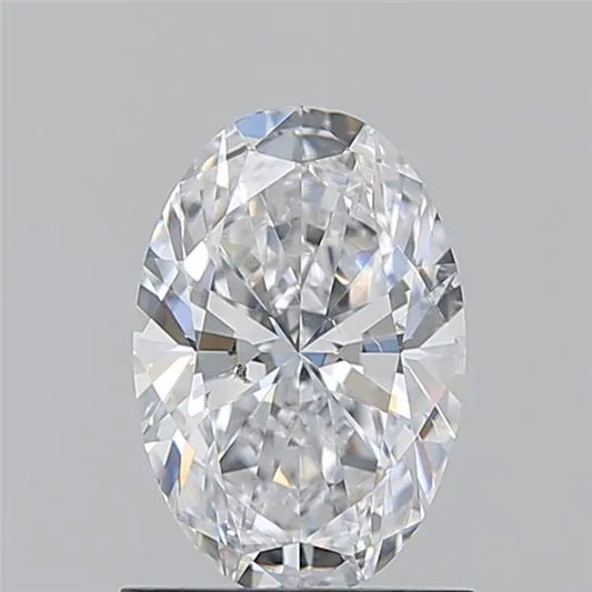 1.01ct Oval Natural Diamond (Colour D, Clarity SI2, GIA Certified)
