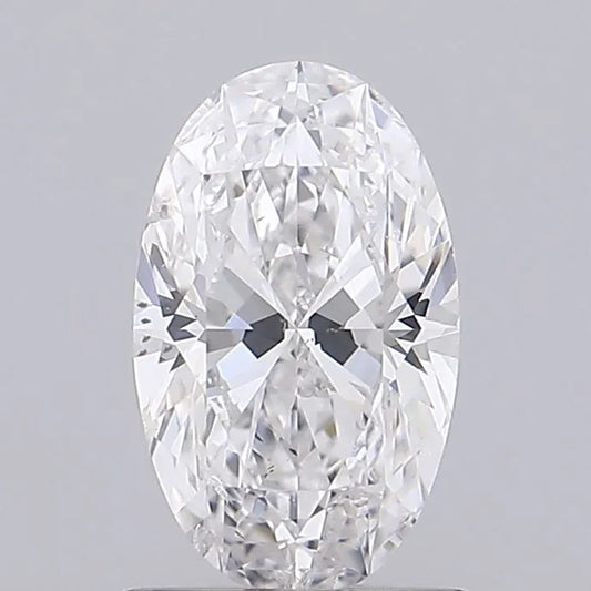 1.01ct Oval Natural Diamond (Colour G, Clarity SI2, HRD Certified)
