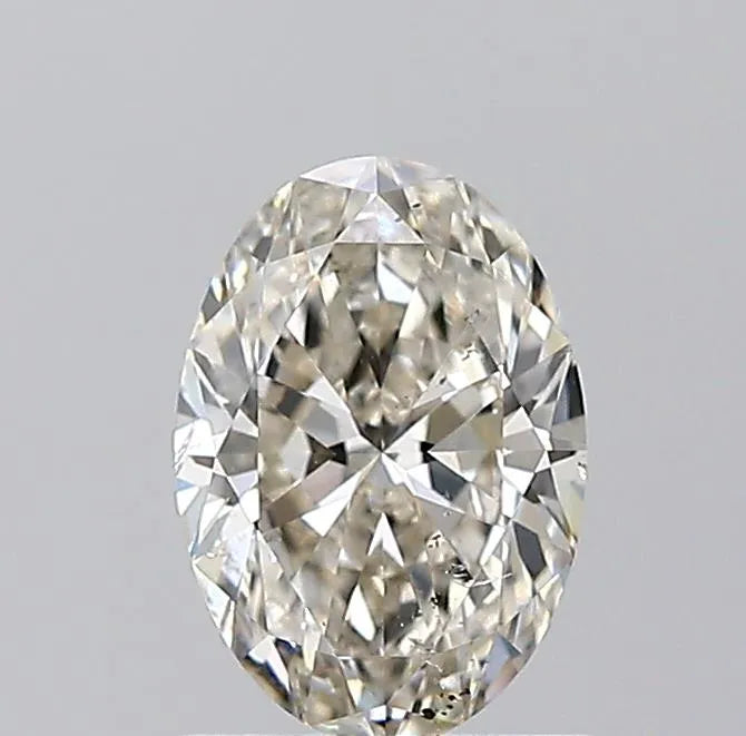 1.01ct Oval Natural Diamond (Colour K, Clarity SI2, GIA Certified)