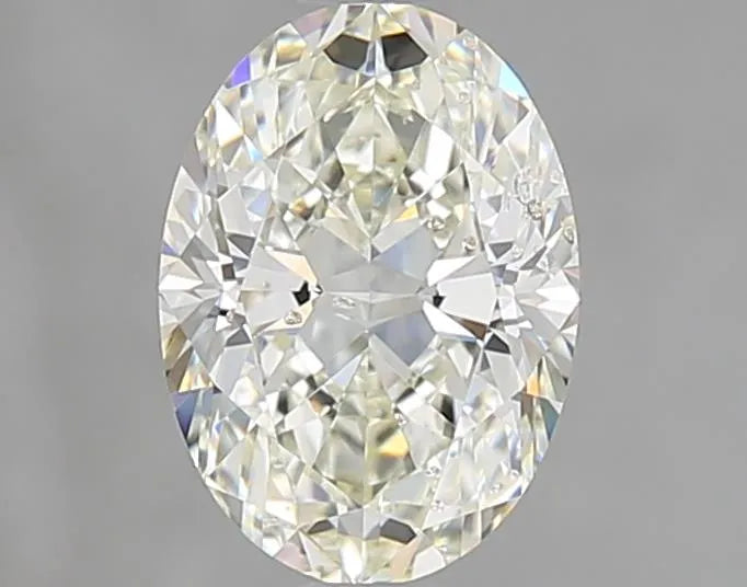 1.01ct Oval Natural Diamond (Colour K, Clarity SI2, GIA Certified)