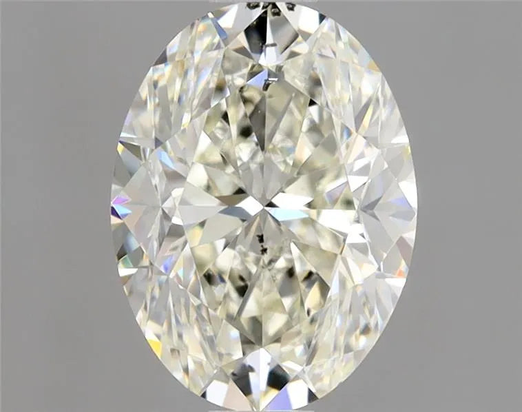 1.01ct Oval Natural Diamond (Colour K, Clarity SI2, GIA Certified)
