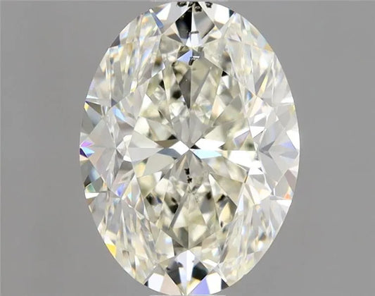 1.01ct Oval Natural Diamond (Colour K, Clarity SI2, GIA Certified)