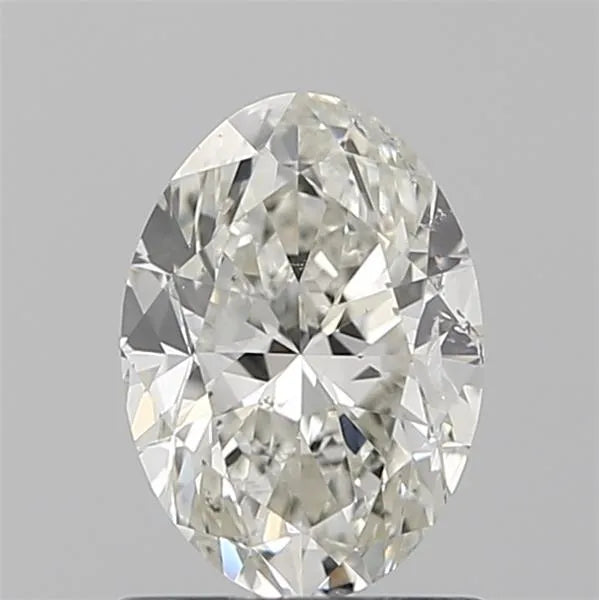 1.01ct Oval Natural Diamond (Colour K, Clarity SI2, GIA Certified)