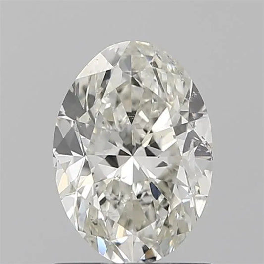 1.01ct Oval Natural Diamond (Colour K, Clarity SI2, GIA Certified)