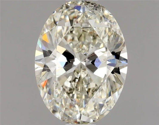 1.01ct Oval Natural Diamond (Colour K, Clarity SI2, HRD Certified)