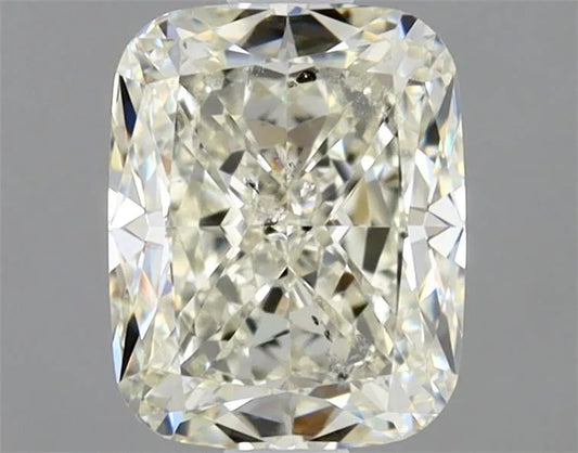 1.02ct Cushion modified Natural Diamond (Colour K, Clarity SI2, GIA Certified)