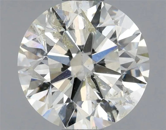1.02ct Round Natural Diamond (Colour K, Clarity SI2, Cut EX, HRD Certified)
