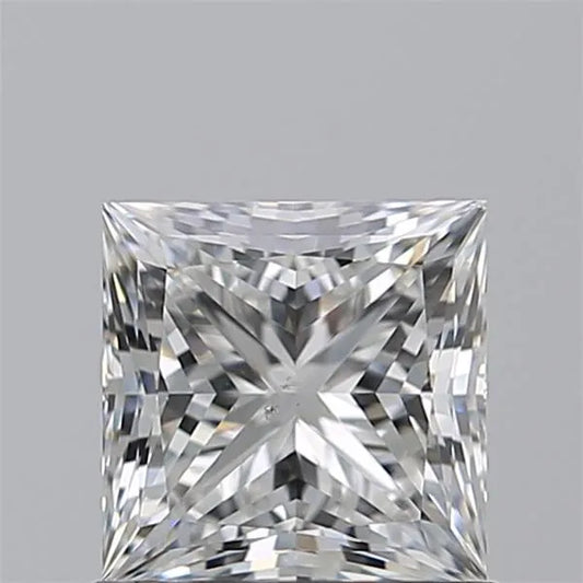 1.03ct Princess Natural Diamond (Colour F, Clarity VS2, GIA Certified)