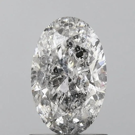 1.19ct Oval Natural Diamond (Colour E, Clarity SI2, HRD Certified)