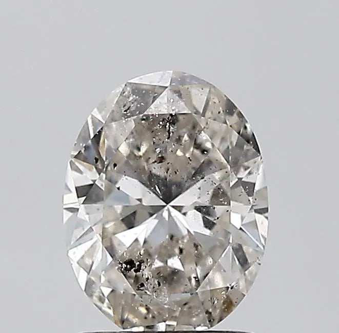1.19ct Oval Natural Diamond (Colour I, Clarity SI2, HRD Certified)