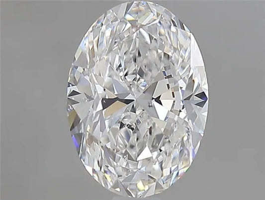 1.20ct Oval Natural Diamond (Colour D, Clarity SI2, Cut VG, GIA Certified)