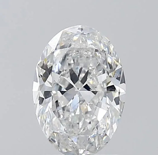1.20ct Oval Natural Diamond (Colour G, Clarity SI2, HRD Certified)