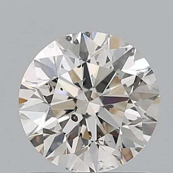 1.21ct Round Natural Diamond (Colour J, Clarity SI2, Cut EX, HRD Certified)