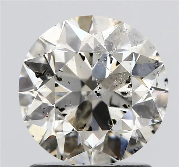 1.31ct Round Natural Diamond (Colour J, Clarity SI2, Cut EX, HRD Certified)