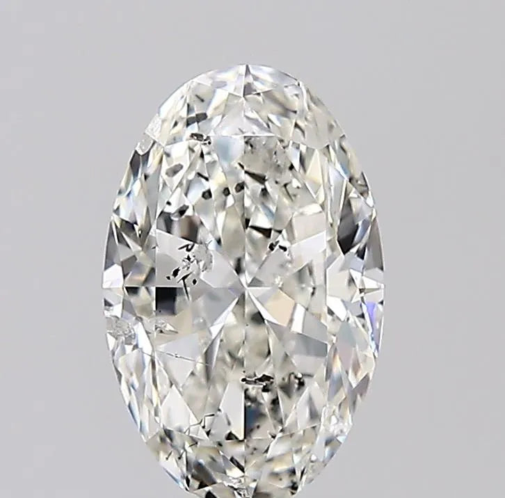 1.40ct Oval Natural Diamond (Colour H, Clarity SI2, HRD Certified)