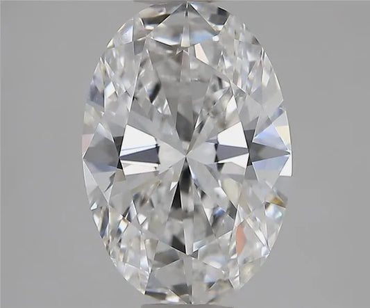 1.50ct Oval Natural Diamond (Colour D, Clarity VS2, Cut GD, GIA Certified)