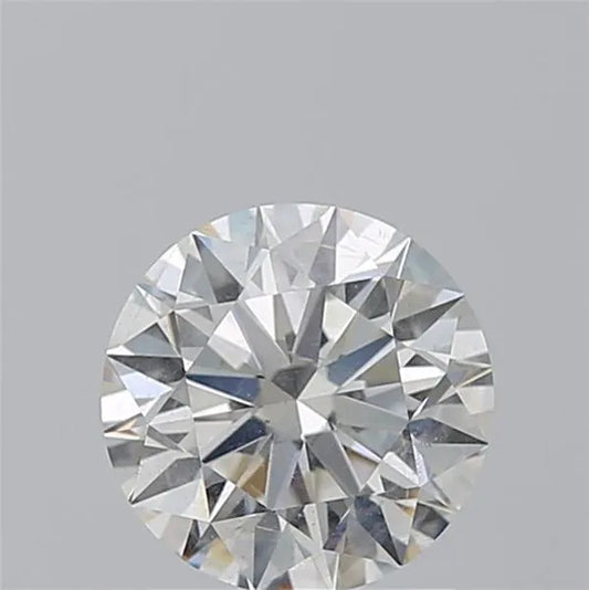1.53ct Round Natural Diamond (Colour G, Clarity SI2, Cut EX, HRD Certified)
