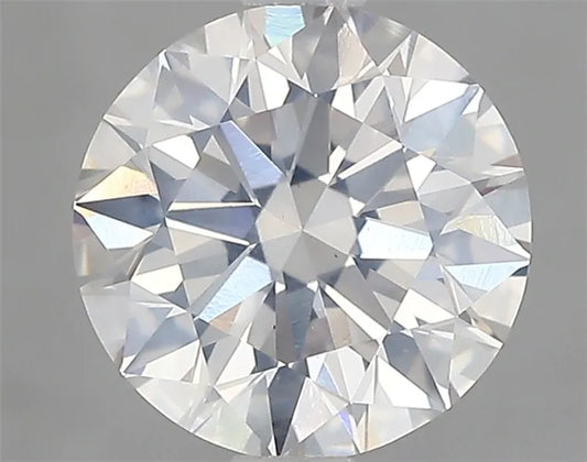 1.61ct Round Natural Diamond (Colour F, Clarity SI2, Cut EX, HRD Certified)