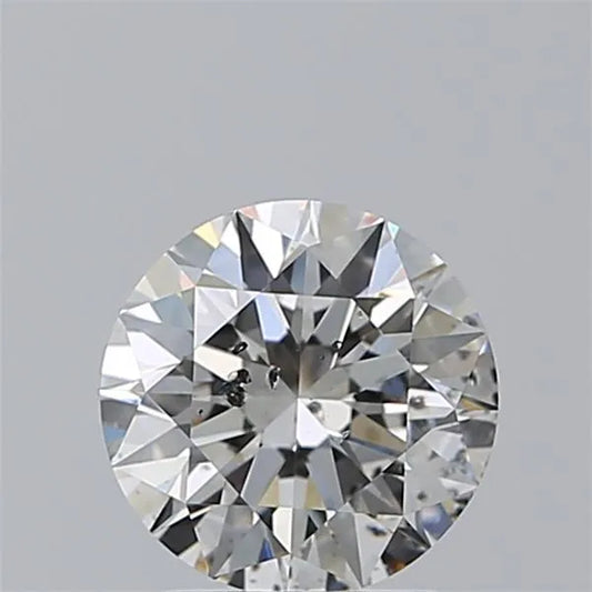 1.62ct Round Natural Diamond (Colour G, Clarity SI2, Cut EX, HRD Certified)