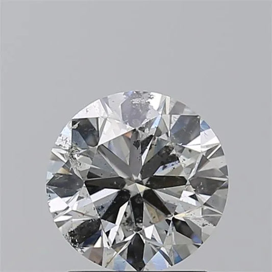 1.71ct Round Natural Diamond (Colour F, Clarity SI2, Cut VG, HRD Certified)