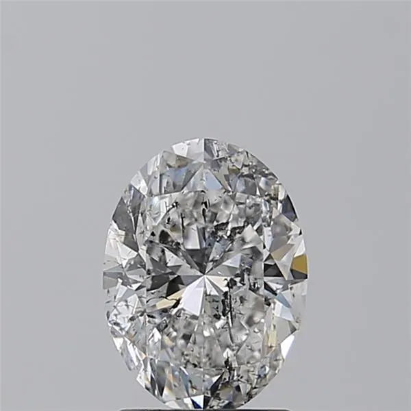 1.72ct Oval Natural Diamond (Colour E, Clarity SI2, HRD Certified)